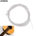 Set de cordes pour guitare acoustique accessoire super léger en nylon plaqué argent pièce pour