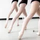Collants de ballet convertibles pour adultes bas de danse en microcarence sans couture sans