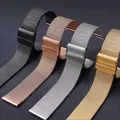 Bracelet en maille pour montre DW en métal Ultra-fin universel en acier inoxydable 10-22mm