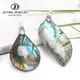 JD – Pendentif en Cristal Labradorite Bijoux en Pierre de Lune Naturelle de Soleil Idéal pour