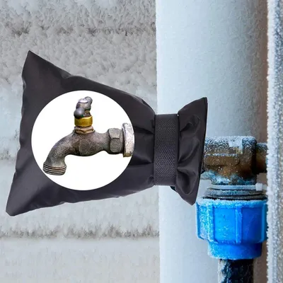 Couvercle de robinet d'extérieur tuyau Anti-gel bavoir protecteur de robinet d'eau housse de