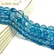 Perles en Pierre Naturelle Fine Clip Bleu Rondes pour Bijoux Collier Bracelet 4/6/ 8/10/12mm