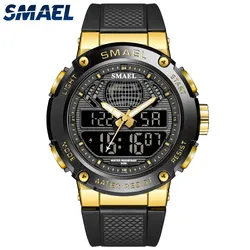 Montre de sport étanche pour homme montres-bracelets pour homme horloge numérique chronomètre