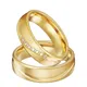 Bagues de couple Love Alliance pour hommes et femmes alliances documents bijoux en acier
