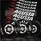 Autocollants décoratifs pour roues de moto et voiture stickers créatifs à rayures ZE pour MV AGUSTA