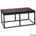 Cal Metro Smoke Metal and Plastic 16.5-inch x 36-inch x 18-inch Spa Bench