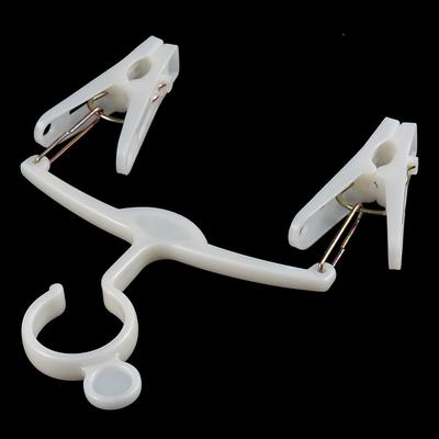 Plastic Household Clothes Socks Pants Airing Clips Clamps Hanger Set