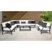 Lexington 10-piece Outdoor Aluminum Patio Furniture Set 10a