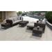 Amalfi 10 Piece Outdoor Wicker Patio Furniture Set 10c