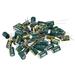 Aluminum Radial Electrolytic Capacitor Low ESR 3.3uF 400V 8x12mm 50pcs - Green - 3.3uF 400V 8x12 50pcs