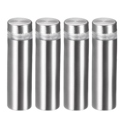 Glass Standoff Mount Stainless Steel Wall Standoff 12 x 43mm 4Pcs - 12mm x 43mm (4 Pcs)