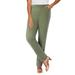 Plus Size Women's The Knit Jean by Catherines in Olive Green (Size 6X)