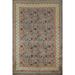 Floral Vegetable Dye Peshawar Chobi Area Rug Hand-knotted Wool Carpet - 5'8" x 8'0"