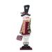 Transpac Wood 41 in. Red Christmas Statement Snowman