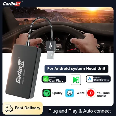 Carlinkit – adaptateur CarPlay filaire/sans fil Android Auto Dongle miroir pour modifier l'écran