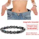 Bracelet magnétique à perles pour femmes Simple élastique aimant thérapie santé santé