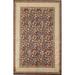 Vegetable Dye Traditional Peshawar Chobi Wool Area Rug Handmade Carpet - 5'11" x 9'0"