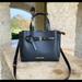 Michael Kors Bags | Michael Kors Emilia Sm Leather Black Satchel Bag | Color: Black/Gold | Size: Os