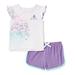 Disney Matching Sets | 12 Months 2 Piece Disney Princess Outfit | Color: Gray/Purple | Size: 12mb