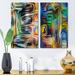 East Urban Home Color Fusion III - 2 Piece Wrapped Canvas Painting Set Canvas in Green | 20 H x 24 W x 1 D in | Wayfair