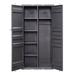 Beachcrest Home™ Egon Armoire Metal in Gray/Black | 67 H x 34 W x 22 D in | Wayfair 1CBCEBA2E5C94351852538C6FC820176