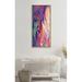 Beachcrest Home™ Shalyce Brush Strokes 90 Framed Canvas By Jessi Raulet Of Ettavee 18X40 Natural Canvas | 40 H x 18 W x 1.62 D in | Wayfair
