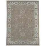 White 24 x 0.08 in Area Rug - Canora Grey Herr Oriental Brown/Ivory Indoor/Outdoor Area Rug Polyester | 24 W x 0.08 D in | Wayfair