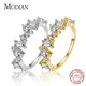 Modian – bagues de doigt en argent Sterling 925 pour femmes bijoux de luxe géométrique brillant