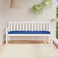 vidaXL Gartenbank-Auflage Blau 180x50x7 cm Oxford-Gewebe