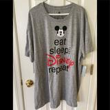 Disney Shirts | Men’s Nwt Disney Shirt | Color: Gray | Size: Xxl