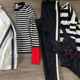 Zara Tops | H&M Pants, Tops, & Swim Bundle | Color: Black/Red | Size: S