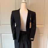 Michael Kors Matching Sets | Boys Black Pinstripe Michael Kors Brand New Suit | Color: Black/White | Size: 12b