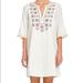 Anthropologie Dresses | Anthropologie Current Air Cross Stitch Peasant Dress | Color: Blue/Pink | Size: M