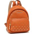 MICHAEL Michael Kors Erin Small Convertible Backpack Crossbody (Tangerine Studs)