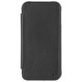 Case-Mate iPhone 13 Pro Max Case Wallet [10FT Drop Protection] [Compatible with MagSafe] Black Phone Case for iPhone 13 Pro Max - Genuine Leather iPhone Case with Landscape Stand and Card Holder