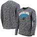 Men's MSX by Michael Strahan Black Carolina Panthers Camo Long Sleeve T-Shirt