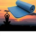 Le Poisson Qui Jardine - Tapis De Sport - Sol Bleu 185 x 80. Yoga, Pilates, Body Balance,