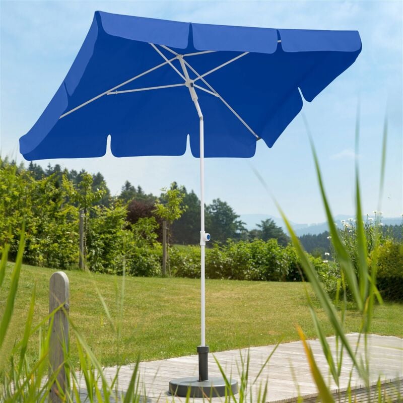 Schneider Sonnenschirm Ibiza blau, 180 x 120 cm Sonnenschirme