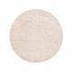 Tapis en viscose rond ivory D 120