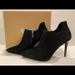 Michael Kors Shoes | Michael Kors Corrine Bootie Ankle Boots Black 9.5 | Color: Black/Silver | Size: 9.5