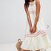 Free People Dresses | Free People Love Embroidered Maxi Dress | Color: Cream/Pink | Size: Xs