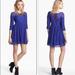 Free People Dresses | Free People Shake It Up Lace Sweetheart Dress | Color: Blue | Size: S