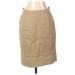BCBGMAXAZRIA Casual Skirt: Tan Color Block Bottoms - Women's Size 4