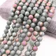Perles en verre de cristal mat givré autrichien nouvelles perles d'espacement amples faites à la