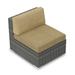 Wade Logan® Suffern Patio Chair w/ Cushion Wicker/Rattan | 28.25 H x 26.75 W x 34.75 D in | Wayfair E6F79DF2EE544B6A961BC47BC9108649