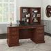 Huckins 3 Piece Rectangular Executive Desk Office Set Wood in Brown Laurel Foundry Modern Farmhouse® | Wayfair ACAC5195A1AD4CFD8D96BB8F135D0530