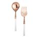 Mercer41 Devin 2 Piece Fork & Spoon Serving Set Plastic in Brown | 5.6 W in | Wayfair 65C8EAEB8B6F499B9999C8278C29230C