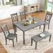 August Grove® Sprecher 6 - Person Dining Set Wood in Brown | 30 H x 36 W x 54 D in | Wayfair AE0681B3AAFB47D48743B1A049242E86