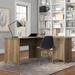 Huckins Manufactured Wood L-Shaped Computer Desk Wood in Gray Laurel Foundry Modern Farmhouse® | 29.96 H x 60 W x 60 D in | Wayfair