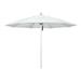 California Umbrella Anodized Silver Finish Aluminum 11-foot Round Outdoor Umbrella
